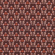 CANVAS FLOWERS CHOCOLATE (thumbnail)