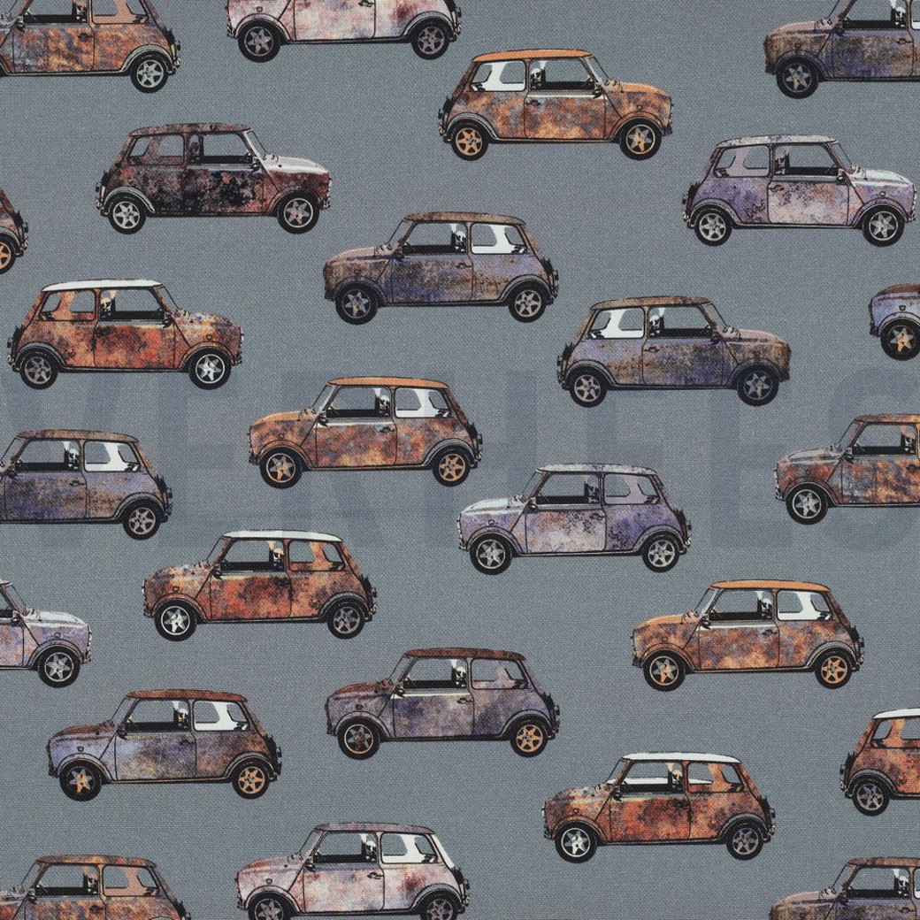 CANVAS DIGITAL CARS BLUE SHADOW