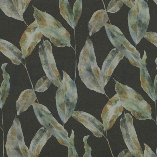 CANVAS DIGITAL BLÄTTER ARMEEGRÜN #7