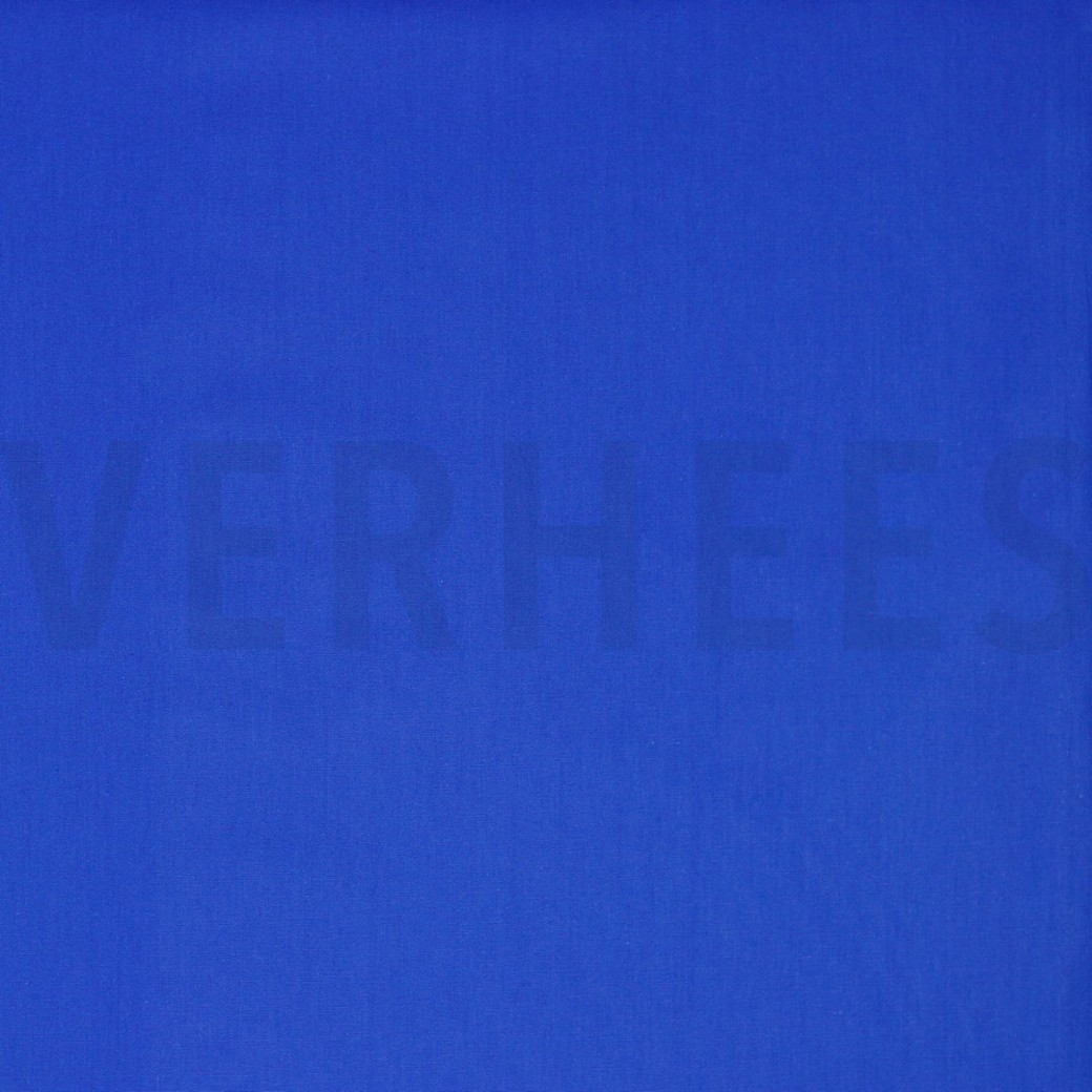 COTTON POPLIN COBALT