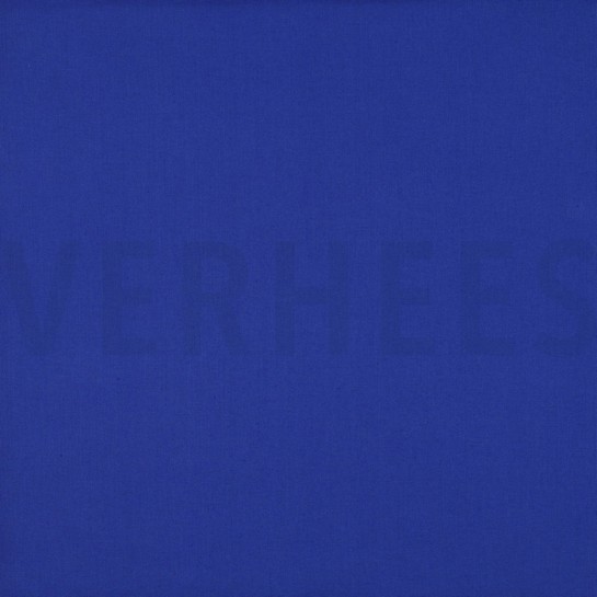 KATOEN POPLIN KOBALTBLAUW #7