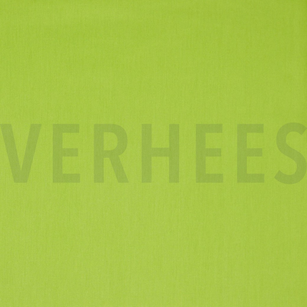 COTTON POPLIN LIME