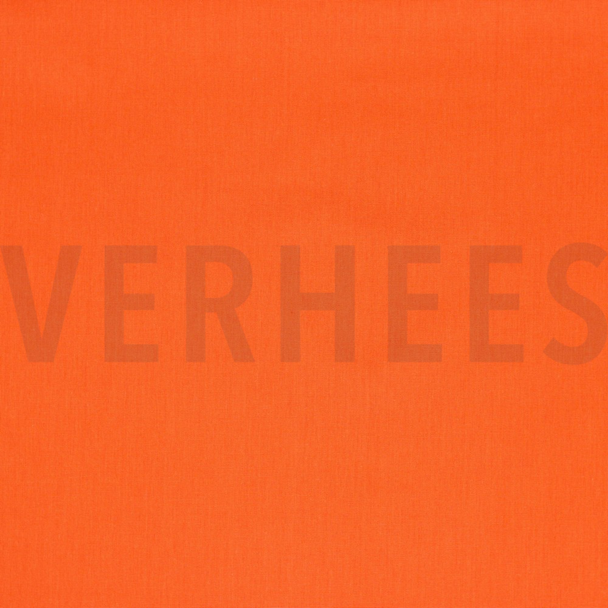COTTON POPLIN ORANGE (high resolution)