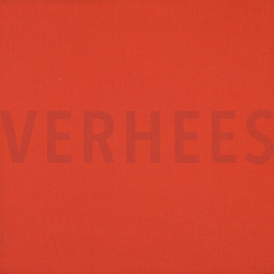 KATOEN POPLIN ORANJE #7