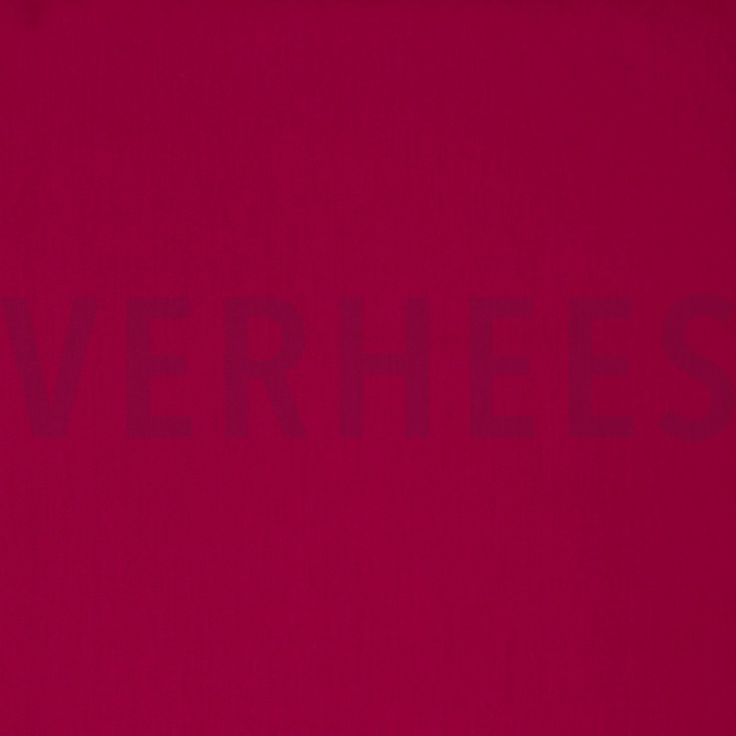 COTTON POPLIN CERISE