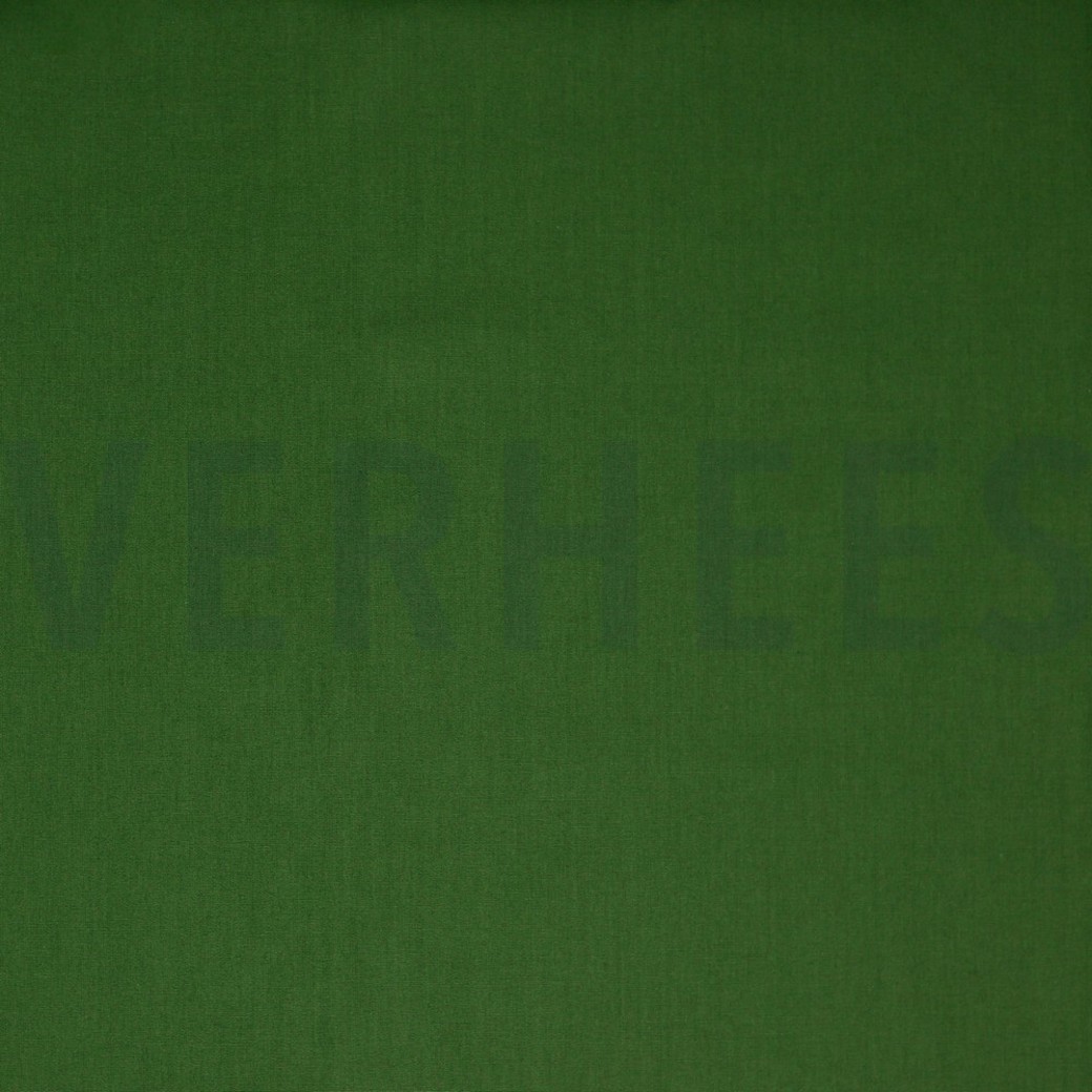 COTTON POPLIN FOREST GREEN