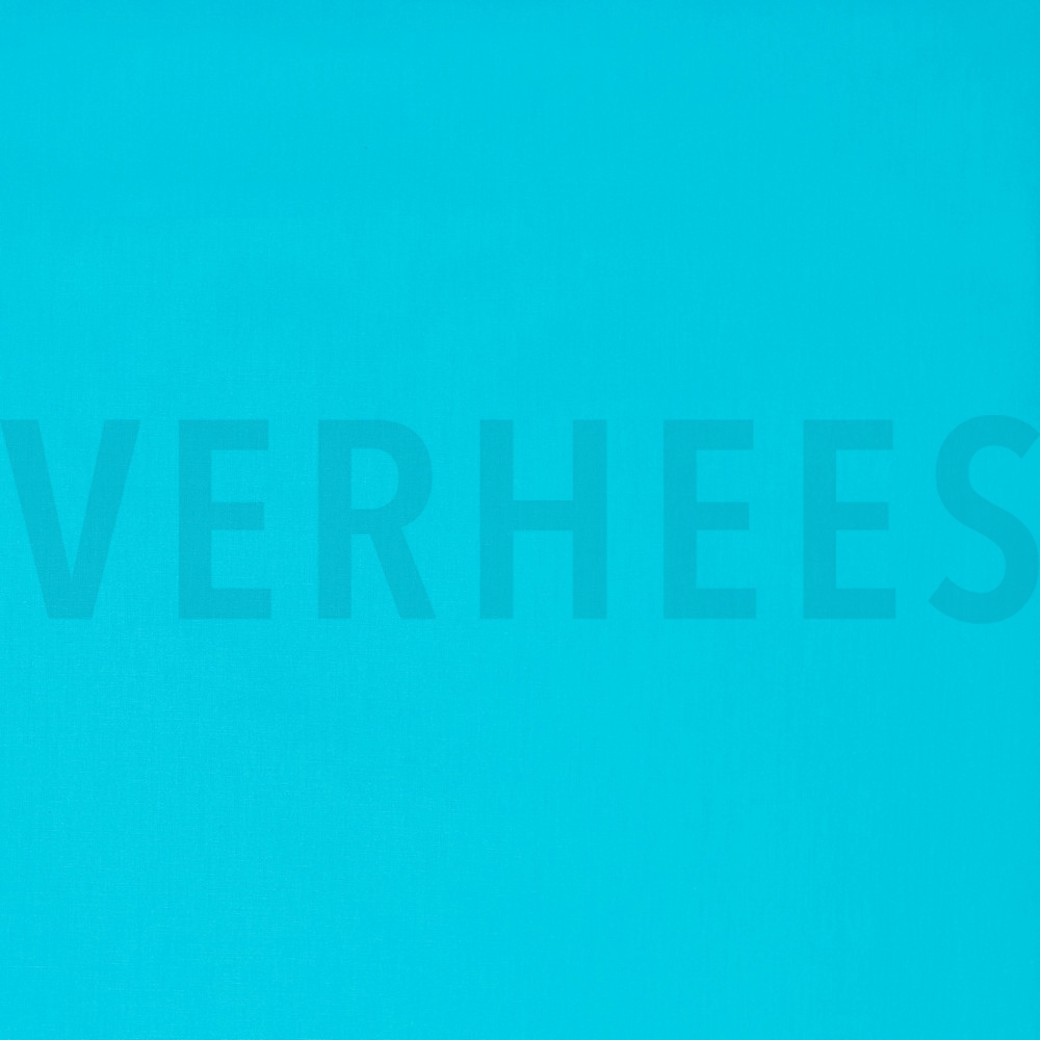 COTTON POPLIN LIGHT TURQUOISE