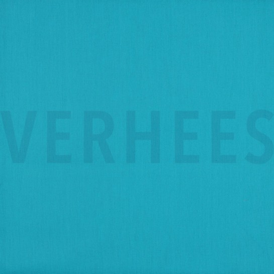 BAUMWOLLE POPELINE HELLTÜRKIS #7