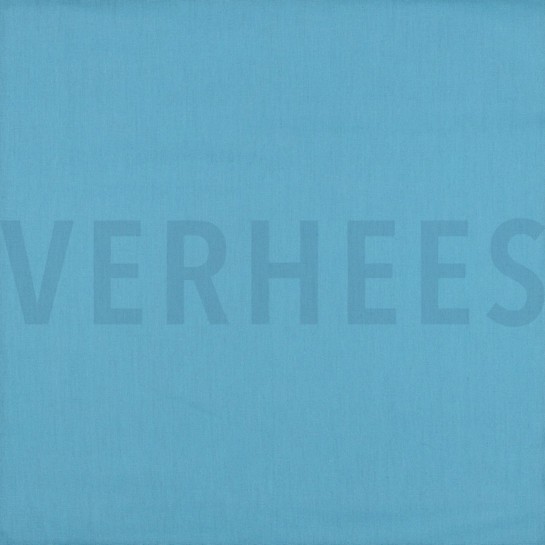 KATOEN POPLIN HEMELSBLAUW #7