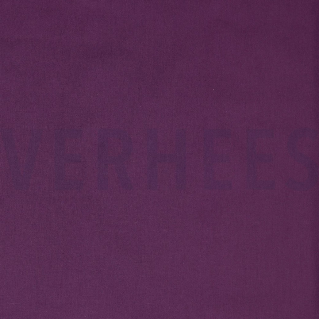 COTTON POPLIN DARK PURPLE