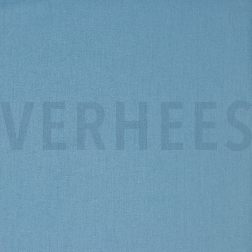 COTTON POPLIN BLUE SHADOW