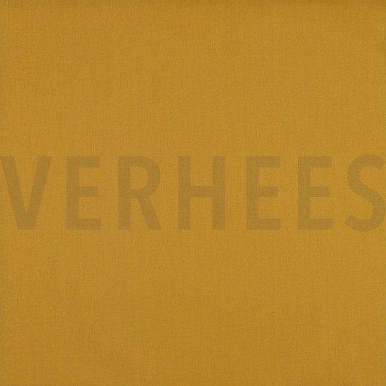 BAUMWOLLE POPELINE OCKER #7