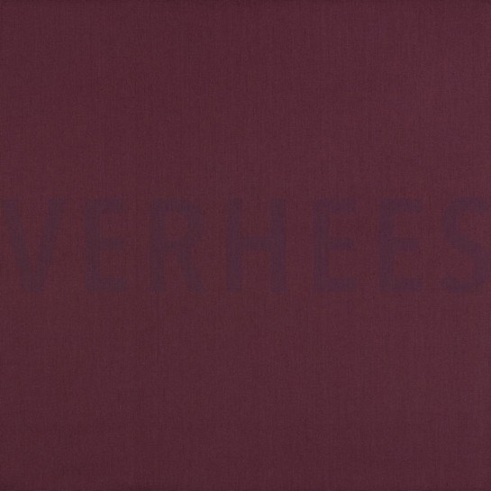 BAUMWOLLE POPELINE AUBERGINE #7