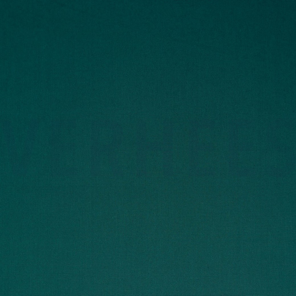 COTTON POPLIN DARK CYAN