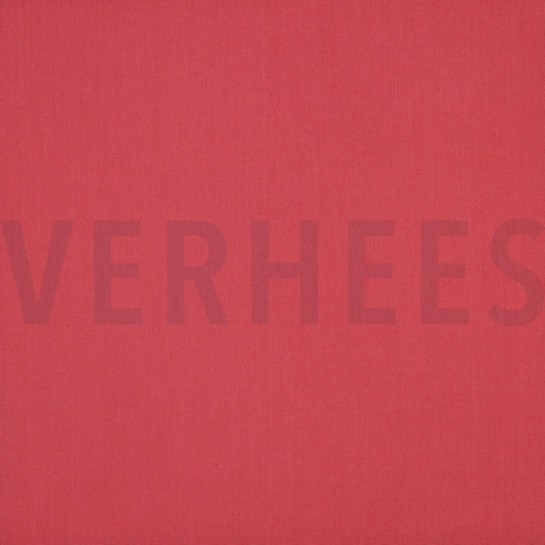 COTTON POPLIN DARK CORAL #7