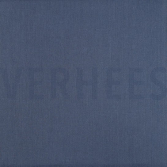 KATOEN POPLIN JEANSBLAUW #7