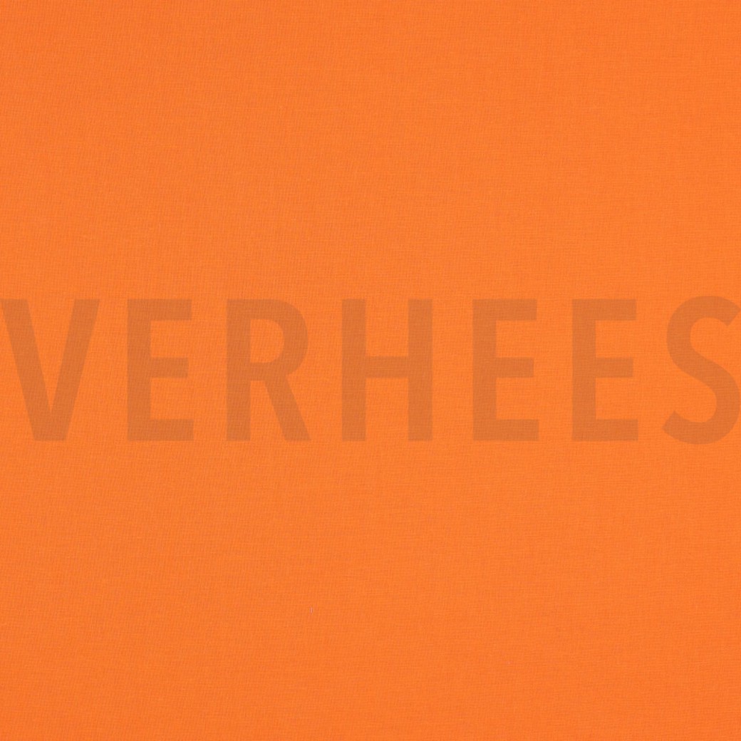 COTTON POPLIN TANGERINE