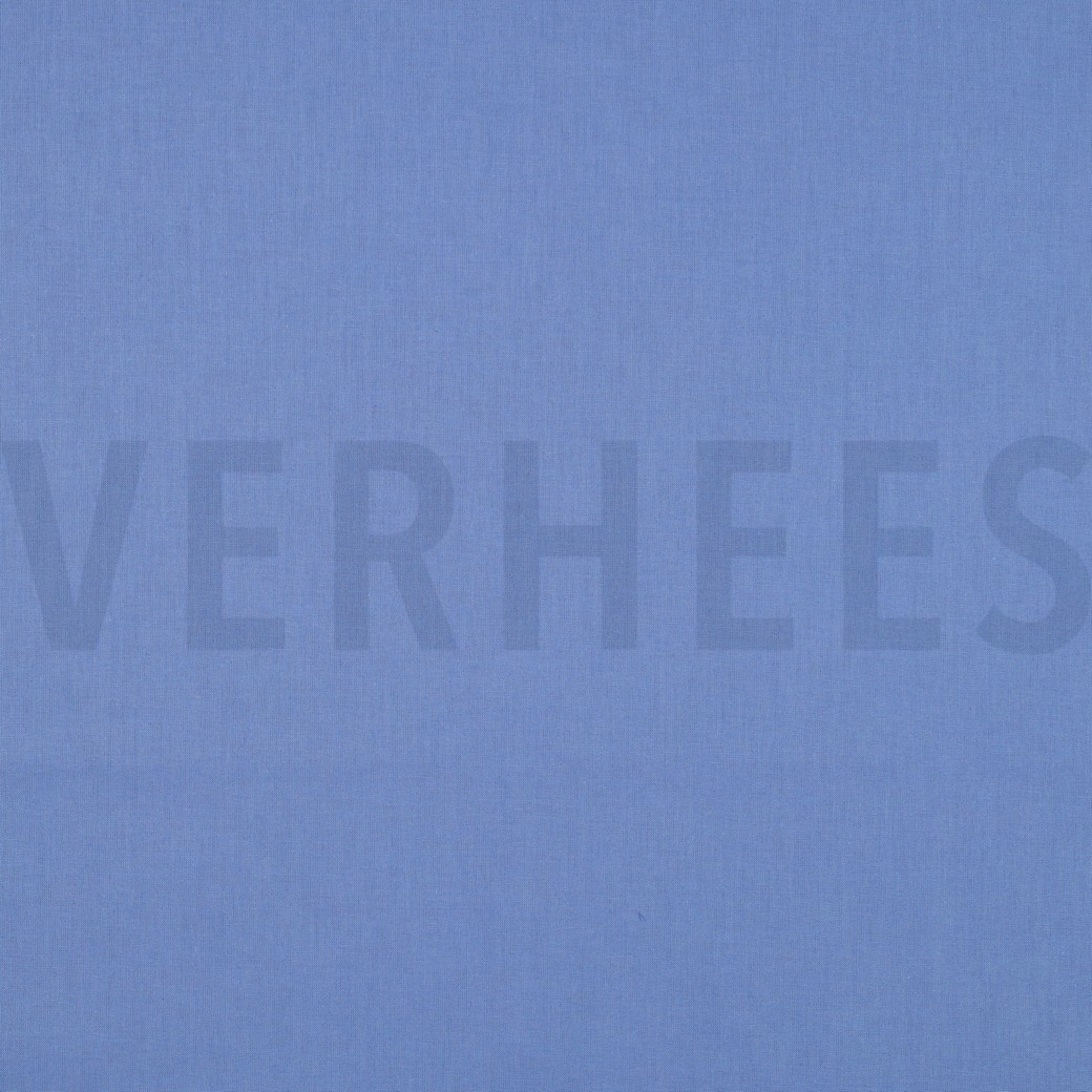 COTTON POPLIN DARK SKY BLUE