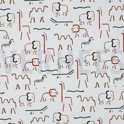 SOFT SWEAT SAFARI ANIMALS OFF WHITE (hover)