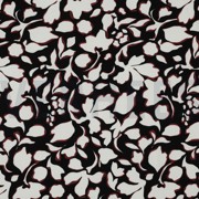 VISCOSE POPLIN STRETCH BIG FLOWERS BLACK (thumbnail)