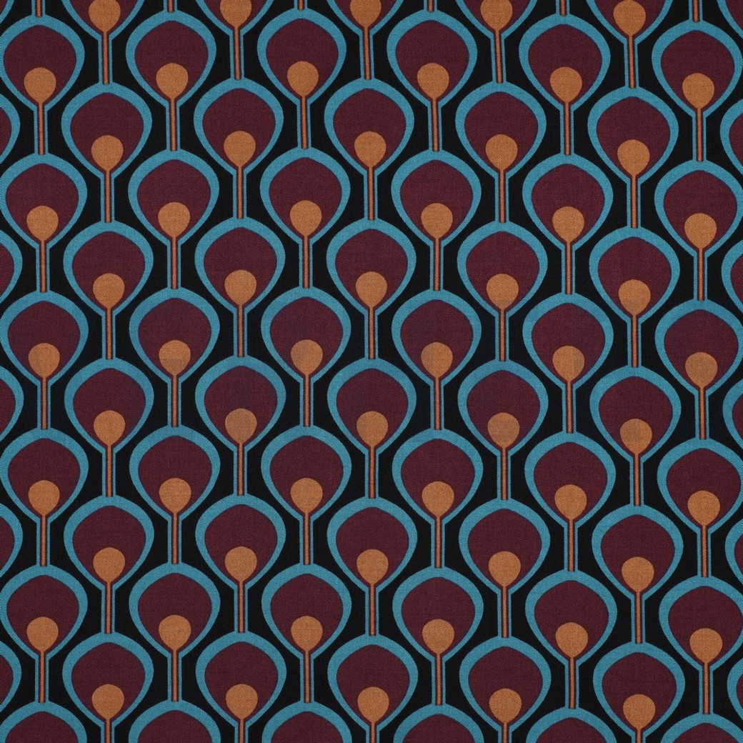 ROSELLA STRETCH ABSTRACT BLACK