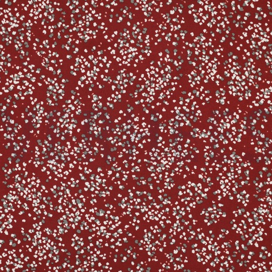 VISCOSE ROSELLA STRETCH DOTS COGNAC #7
