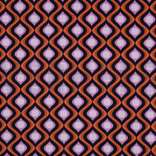 PUNTA DI ROMA GRAPHIC NAVY/ ORANGE #7