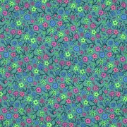 JERSEY NEON FLOWERS GREEN (thumbnail)