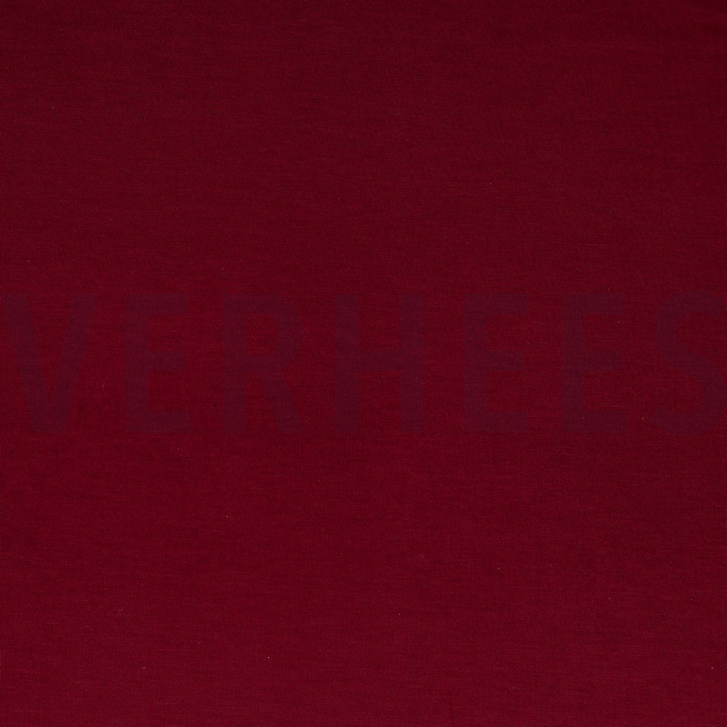 TENCEL™ MODAL JERSEY DARK RED