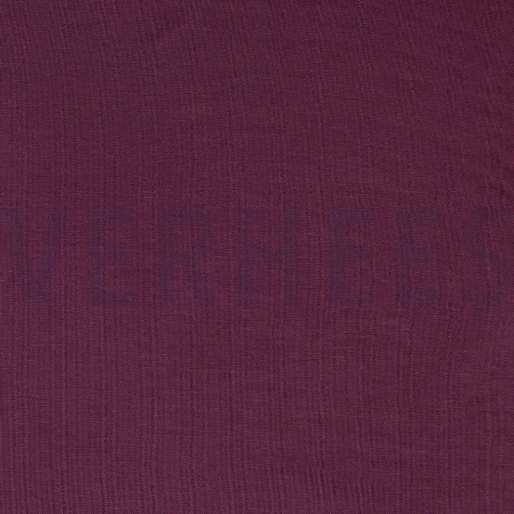 TENCEL™ MODAL JERSEY AUBERGINE
