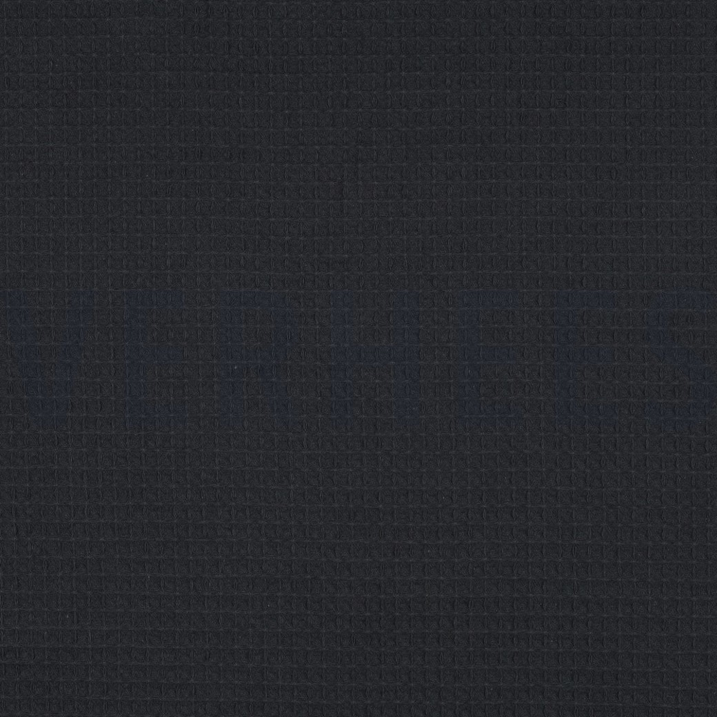 COTTON WAFFLE BLACK