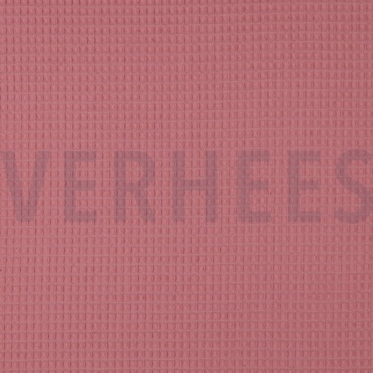 COTON NID D'ABEILLE ROSE POUDRÉ #7