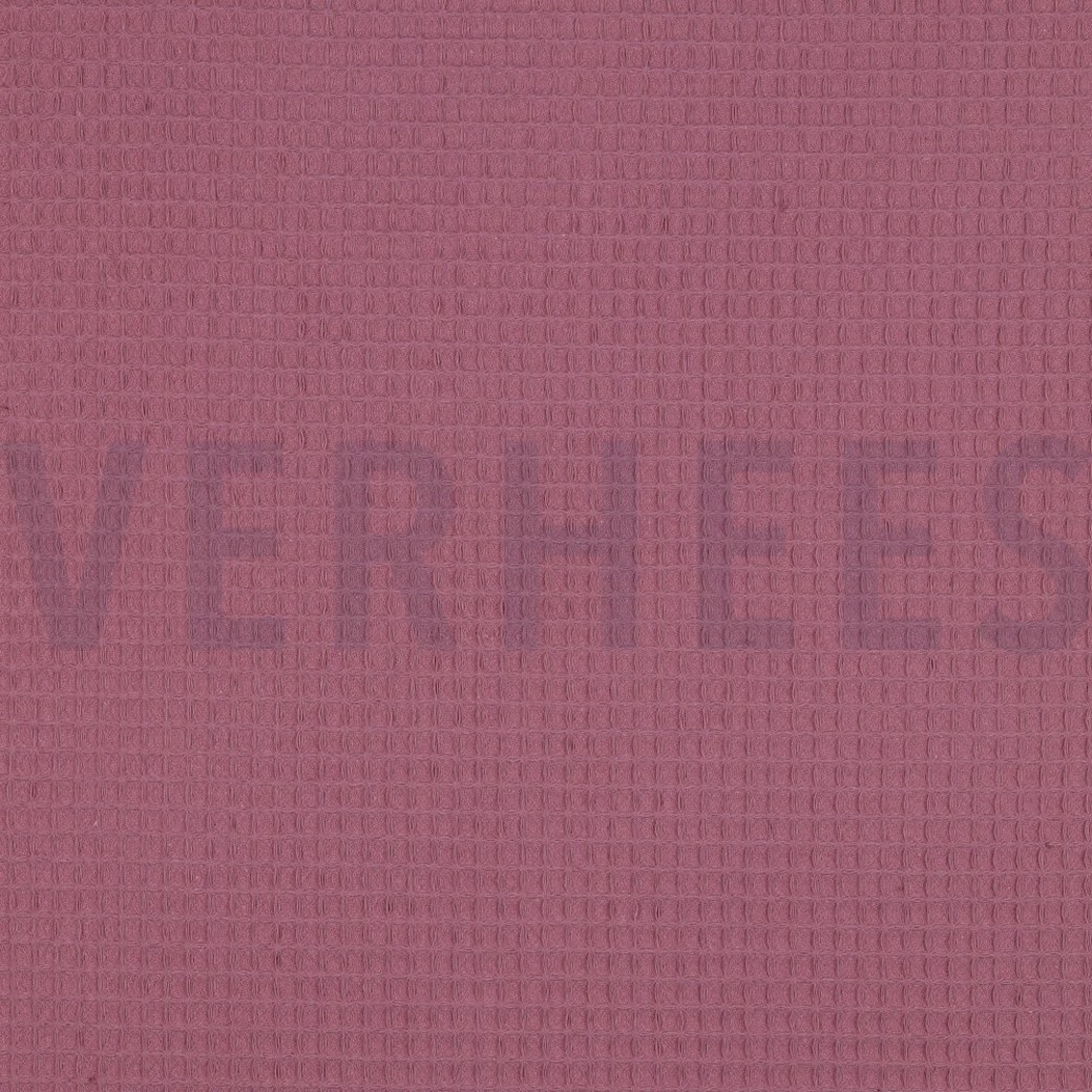 COTTON WAFFLE MAUVE