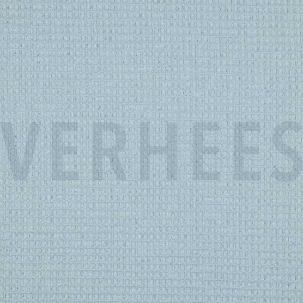 COTTON WAFFLE LIGHT BLUE