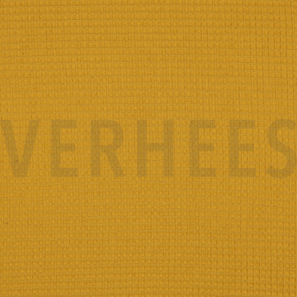 COTTON WAFFLE OCHRE