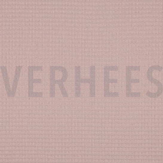 COTON NID D'ABEILLE ROSE ANCIEN #7