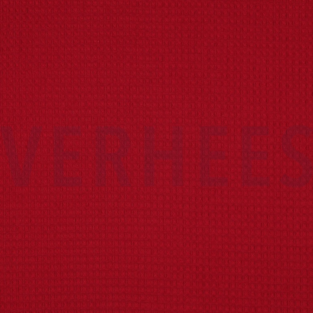 COTTON WAFFLE RED