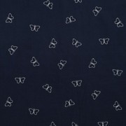BABYCORD GLITTER BUTTERFLIES NAVY (thumbnail)