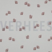 RIB JERSEY DIGITAL FOREST ANIMALS WHITE (thumbnail)