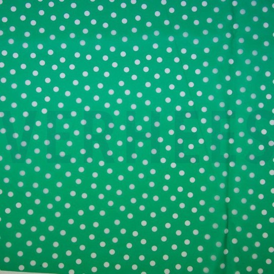 RAINCOAT DOTS GREEN #7
