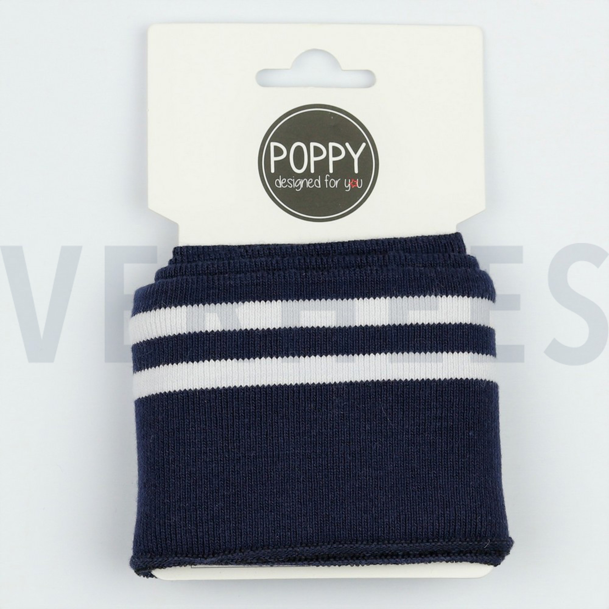 CUFFS STRIPE 7CM NAVY (high resolution)