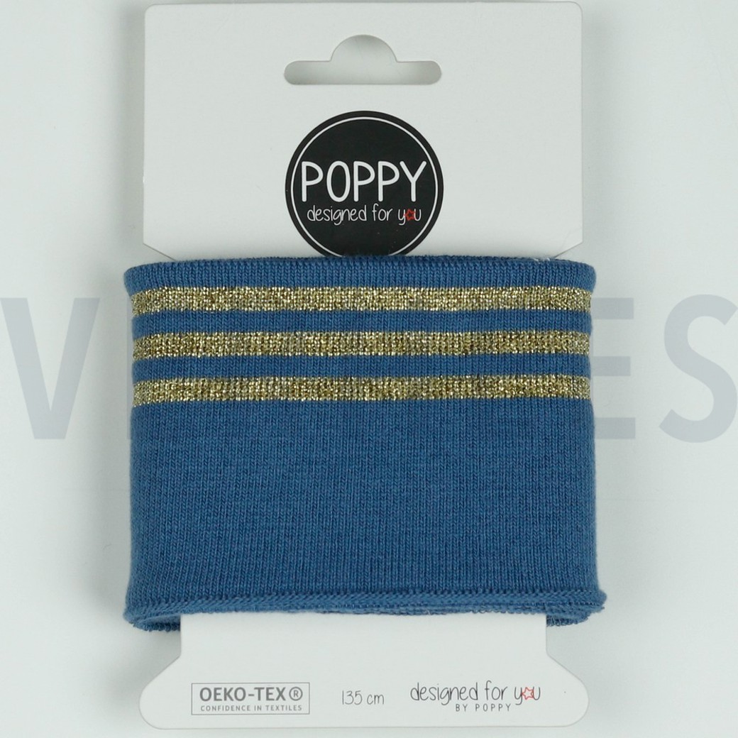 CUFFS LUREX 7CM JEANS