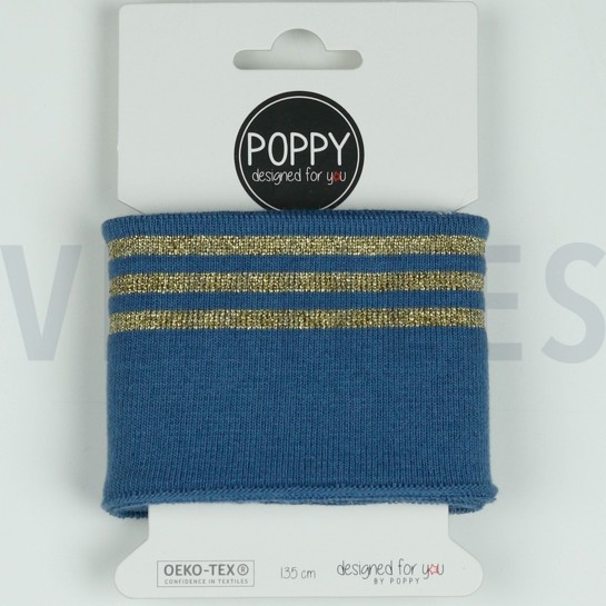 CUFFS LUREX 7CM JEANS #7