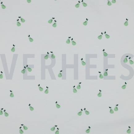 JERSEY GOTS FRUITS WHITE (hover)