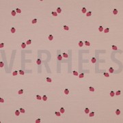 JERSEY GOTS FRUITS LIGHT MAUVE (thumbnail)