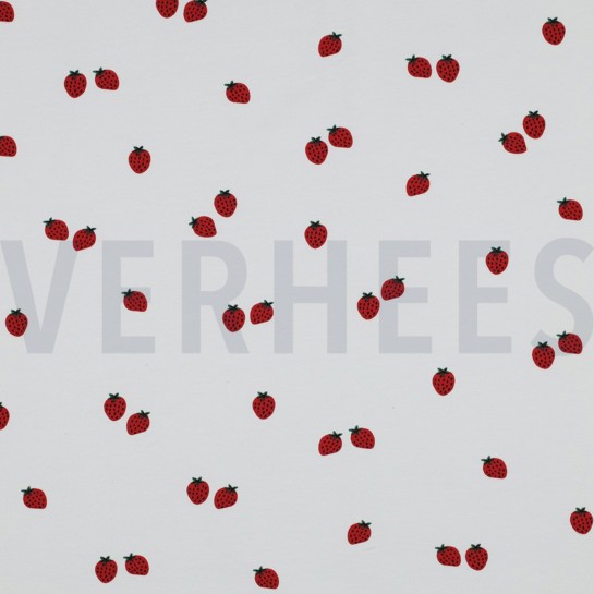 JERSEY GOTS FRUITS WHITE #7