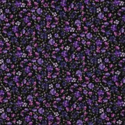JERSEY GOTS DIGITAL FLOWERS NAVY / PURPLE (thumbnail)
