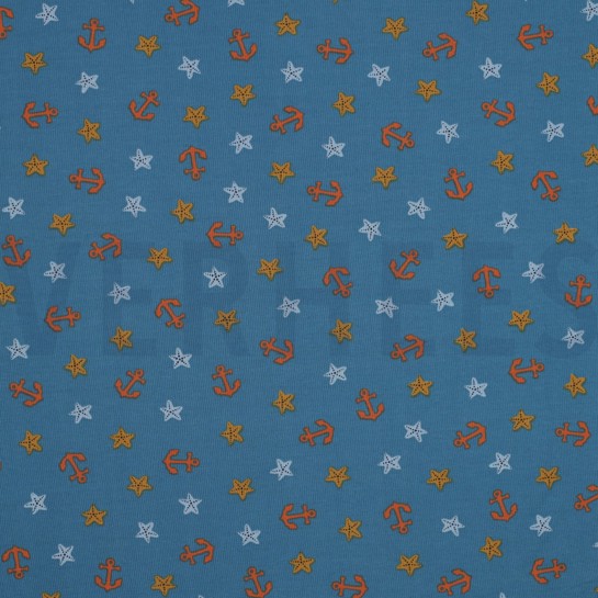 JERSEY PIRATEN JEANSBLAU #7