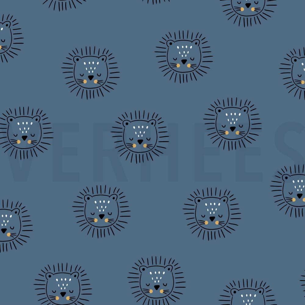 FRENCH TERRY LION JEANS (hover)