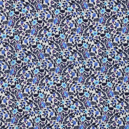 FRENCH TERRY DIGITAL FLOWERS OFF-WHITE (hover)